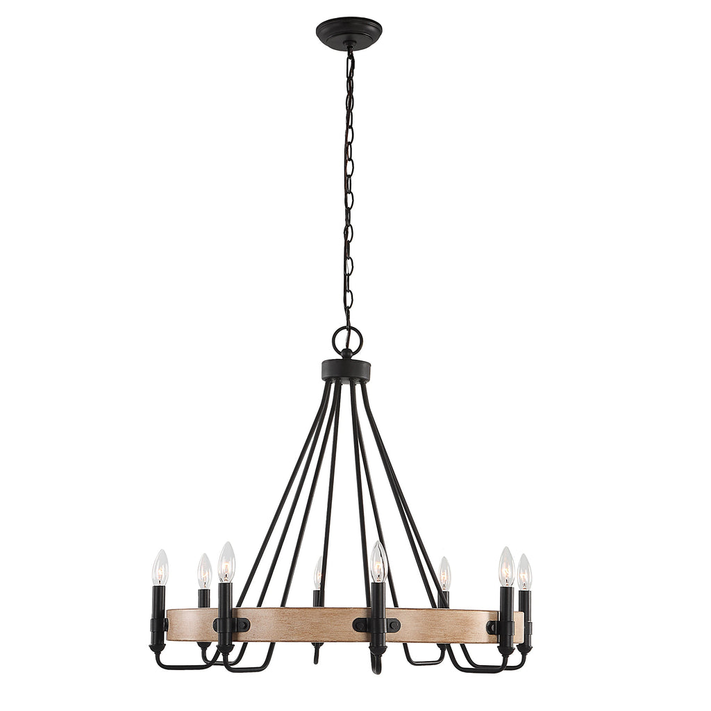 Deschutes 8 Light Farmhouse Chandelier