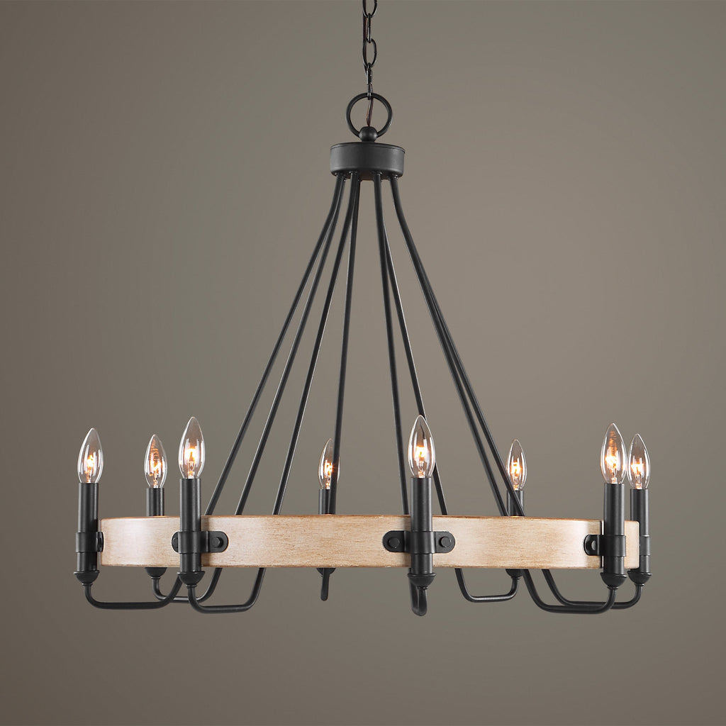 Deschutes 8 Light Farmhouse Chandelier