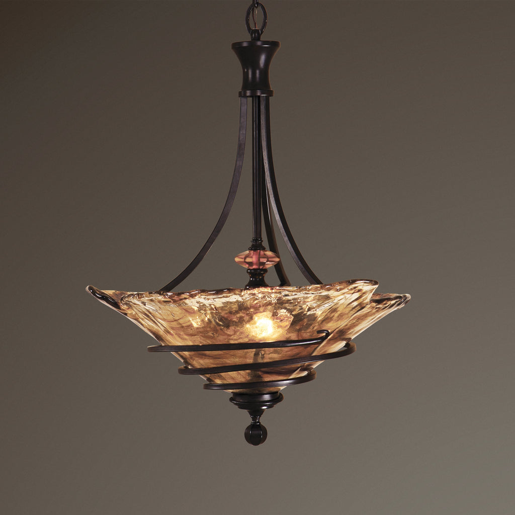 Vitalia 3 Lt Oil Rubbed Bronze Pendant