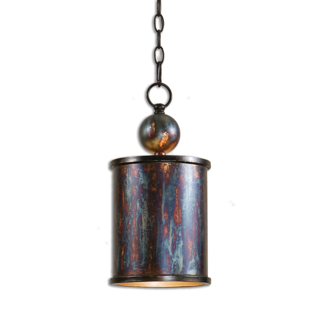 Albiano 1 Light Bronze Mini Pendant