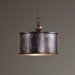 Albiano 1 Light Oxidized Bronze Pendant