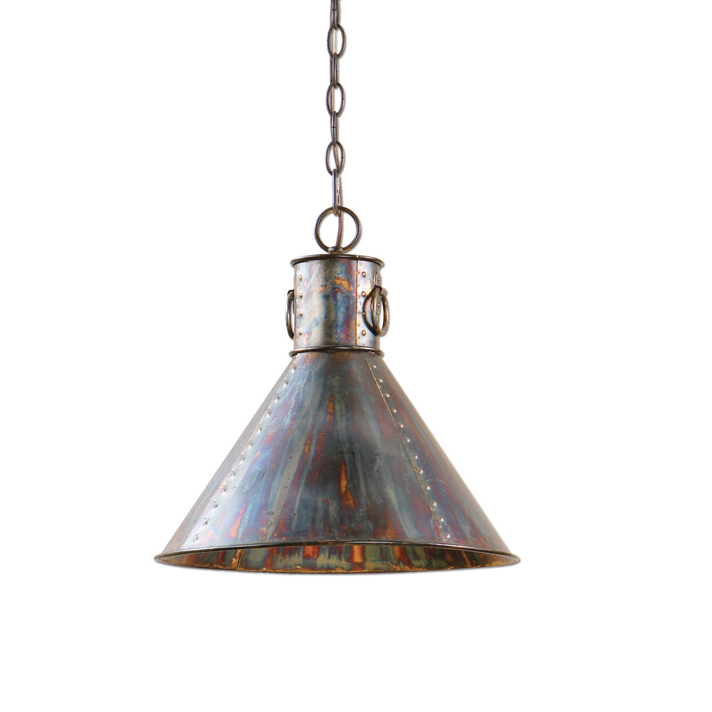 Levone 1 Light Oxidized Bronze Pendant