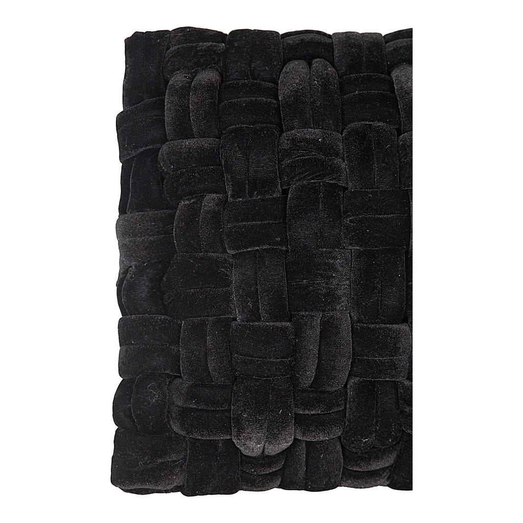 Pj Velvet Pillow, Black