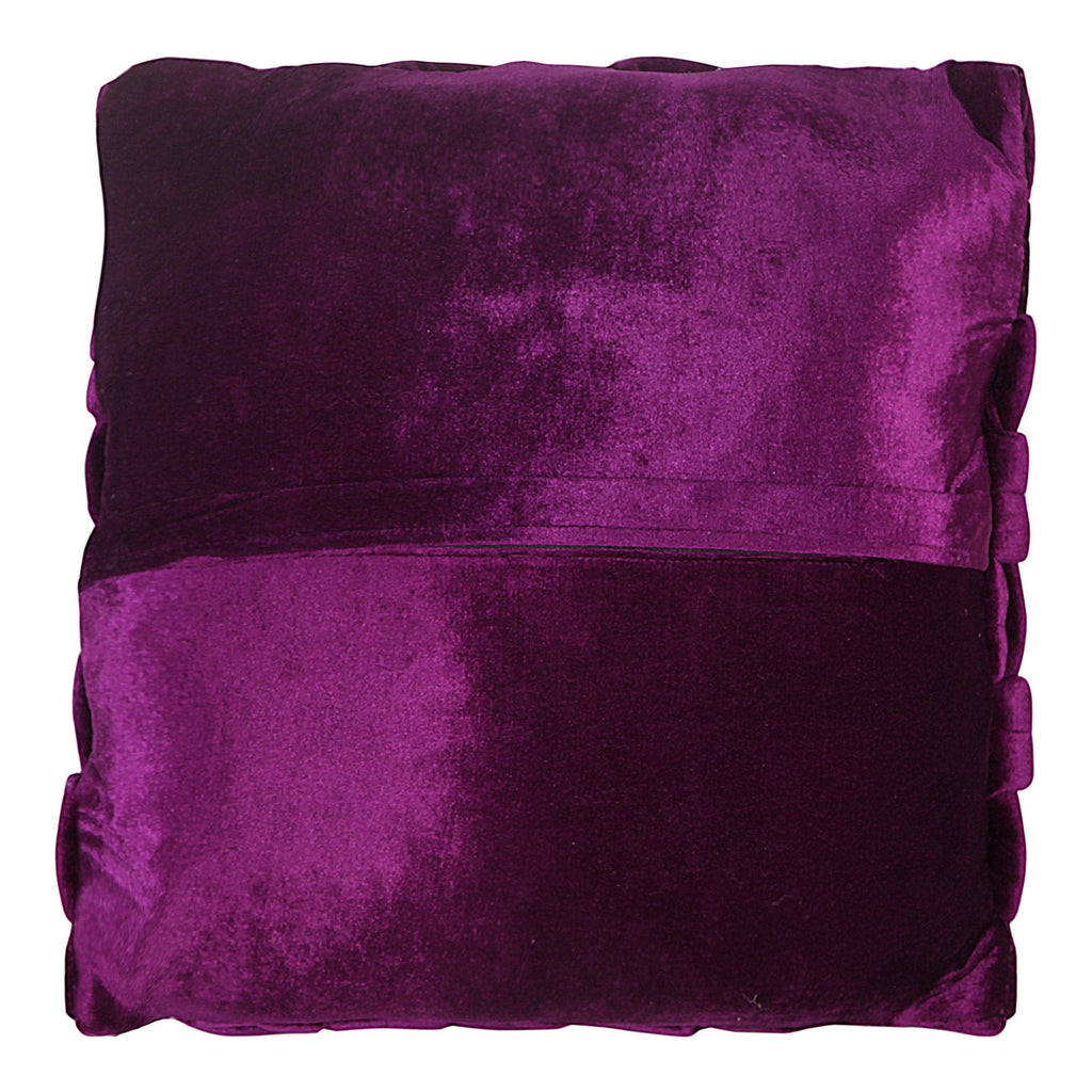 Pj Velvet Pillow, Purple