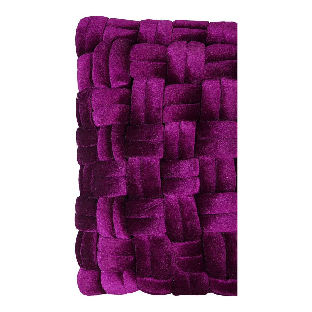 Pj Velvet Pillow, Purple