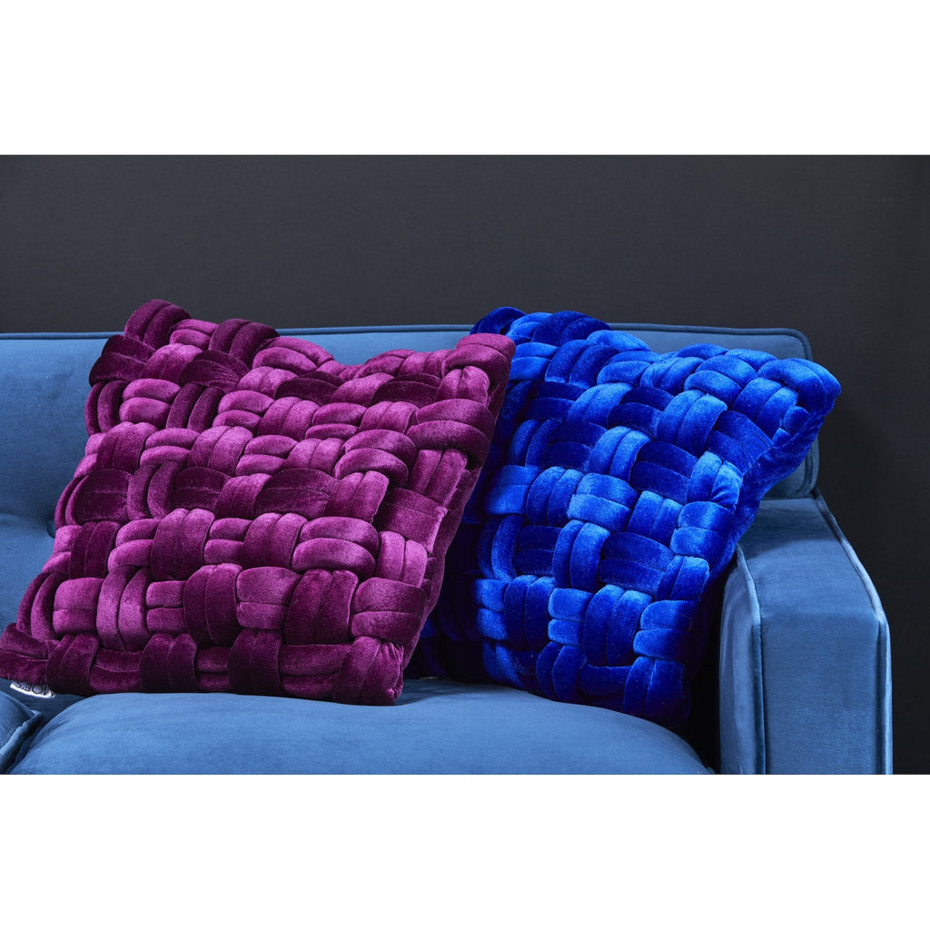 Pj Velvet Pillow, Purple