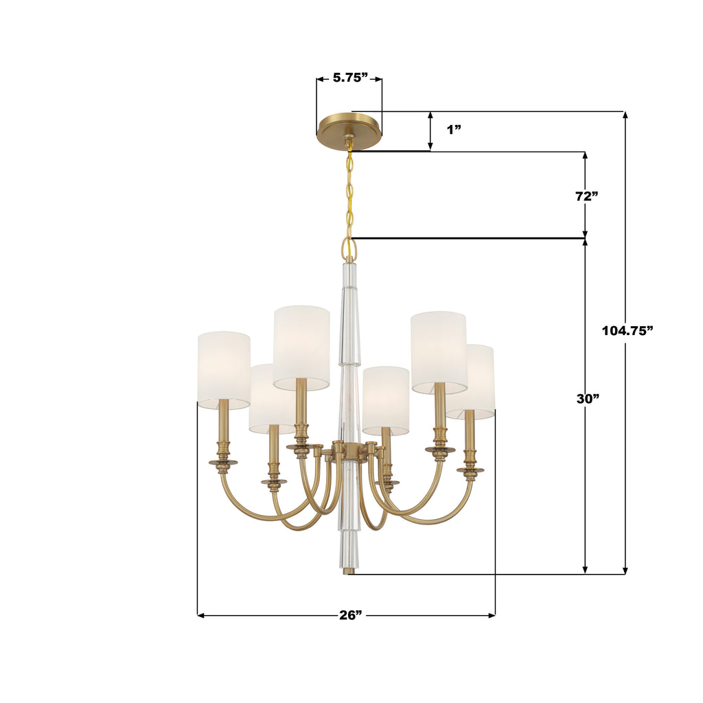 Lofton 7 Light Chandelier