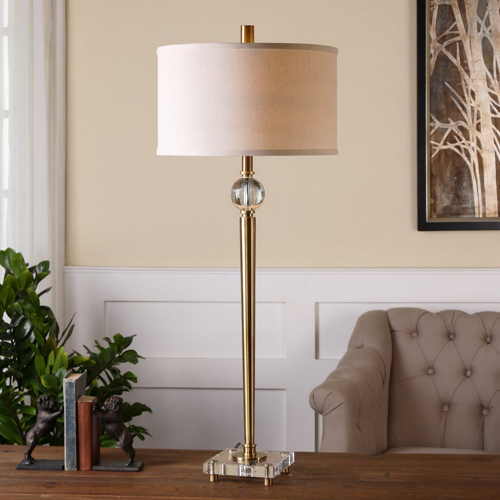 Mesita Brass Buffet Lamp