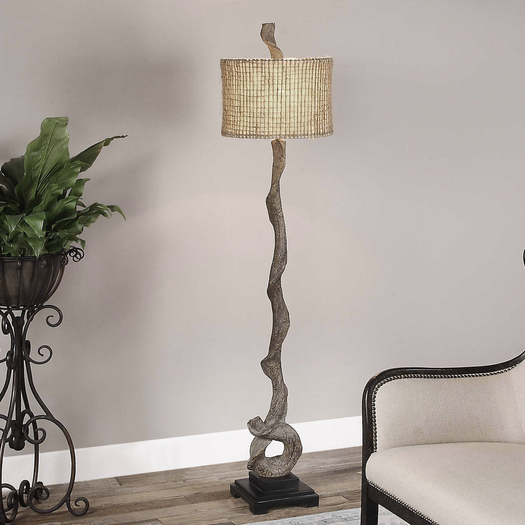 Driftwood Floor Lamp