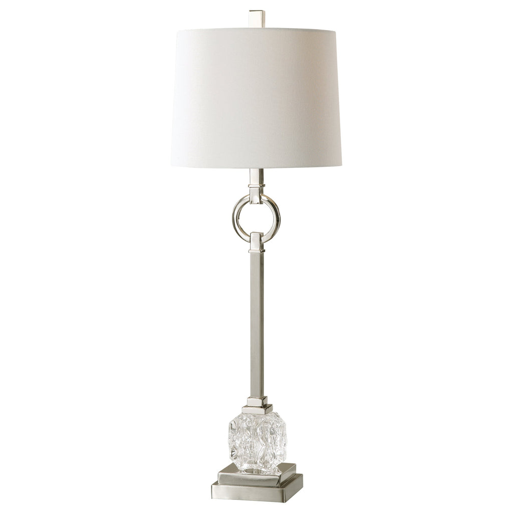 Bordolano Polished Nickel Buffet Lamp