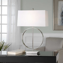 Addison Polished Nickel Lamp