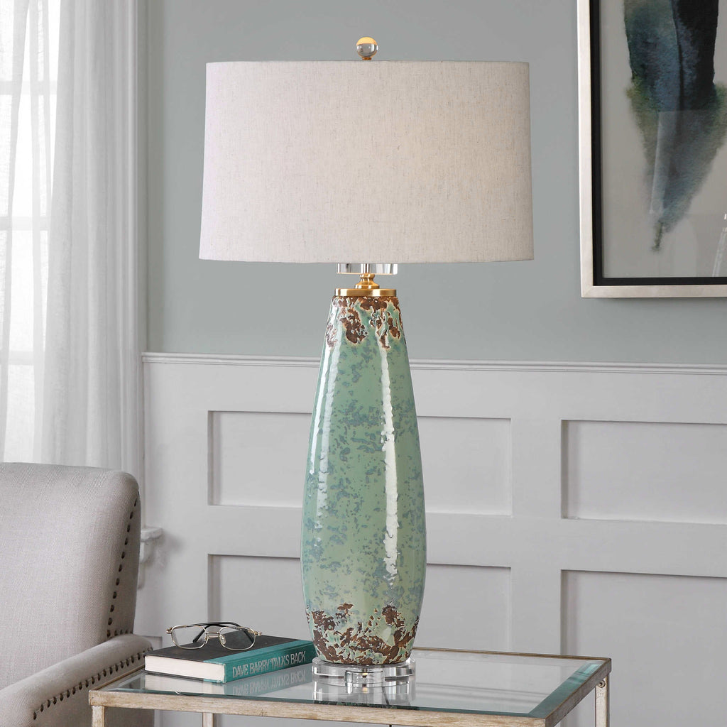 Rovasenda Mint Green Table Lamp