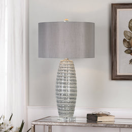 Brescia Gray Ceramic Lamp