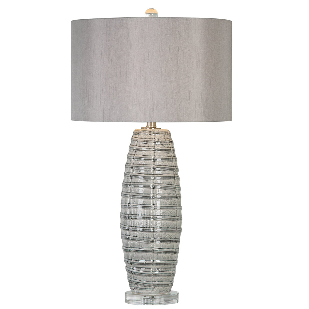 Brescia Gray Ceramic Lamp