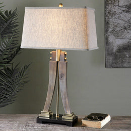 Yerevan Wood Leg Lamp