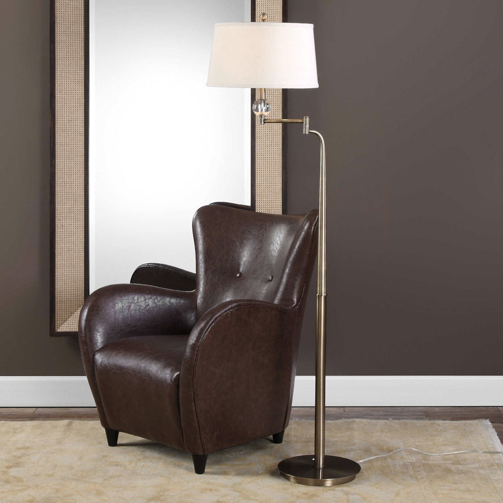 Melini Swing Arm Floor Lamp