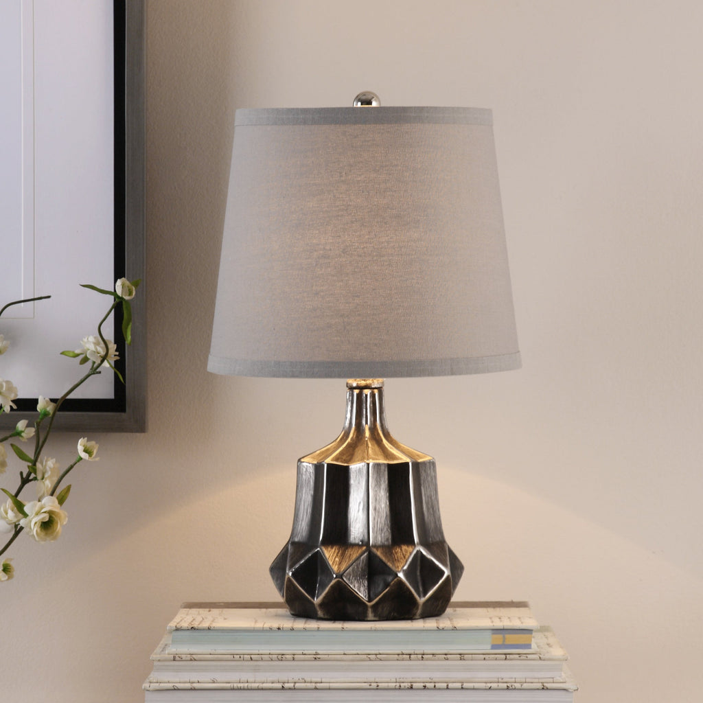 Felice Dark Charcoal Accent Lamp