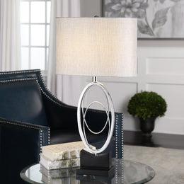 Savant Polished Nickel Table Lamp