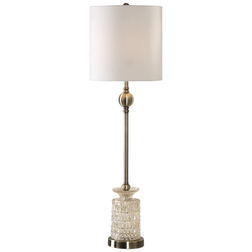 Flaviana Antique Brass Buffet Lamp