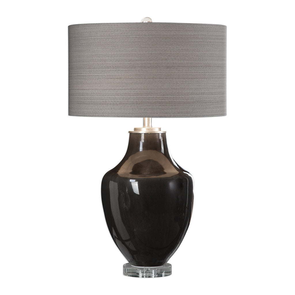 Vrana Dark Gray Table Lamp