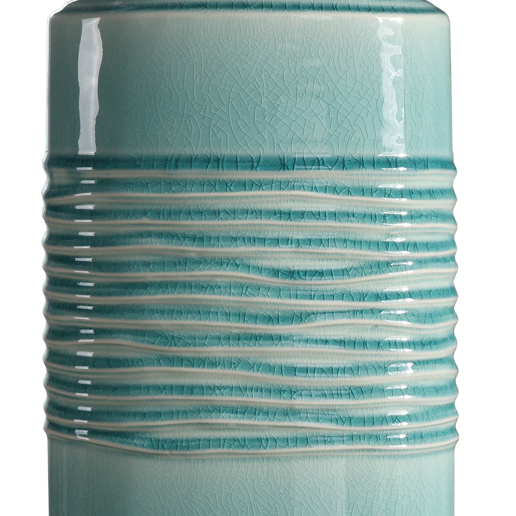 Rila Distressed Teal Table Lamp