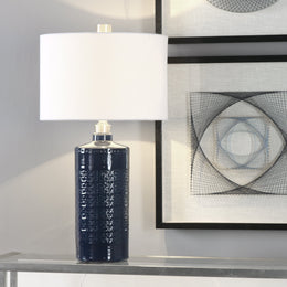 Thalia Royal Blue Table Lamp