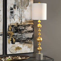 Selim Gold Buffet Lamp