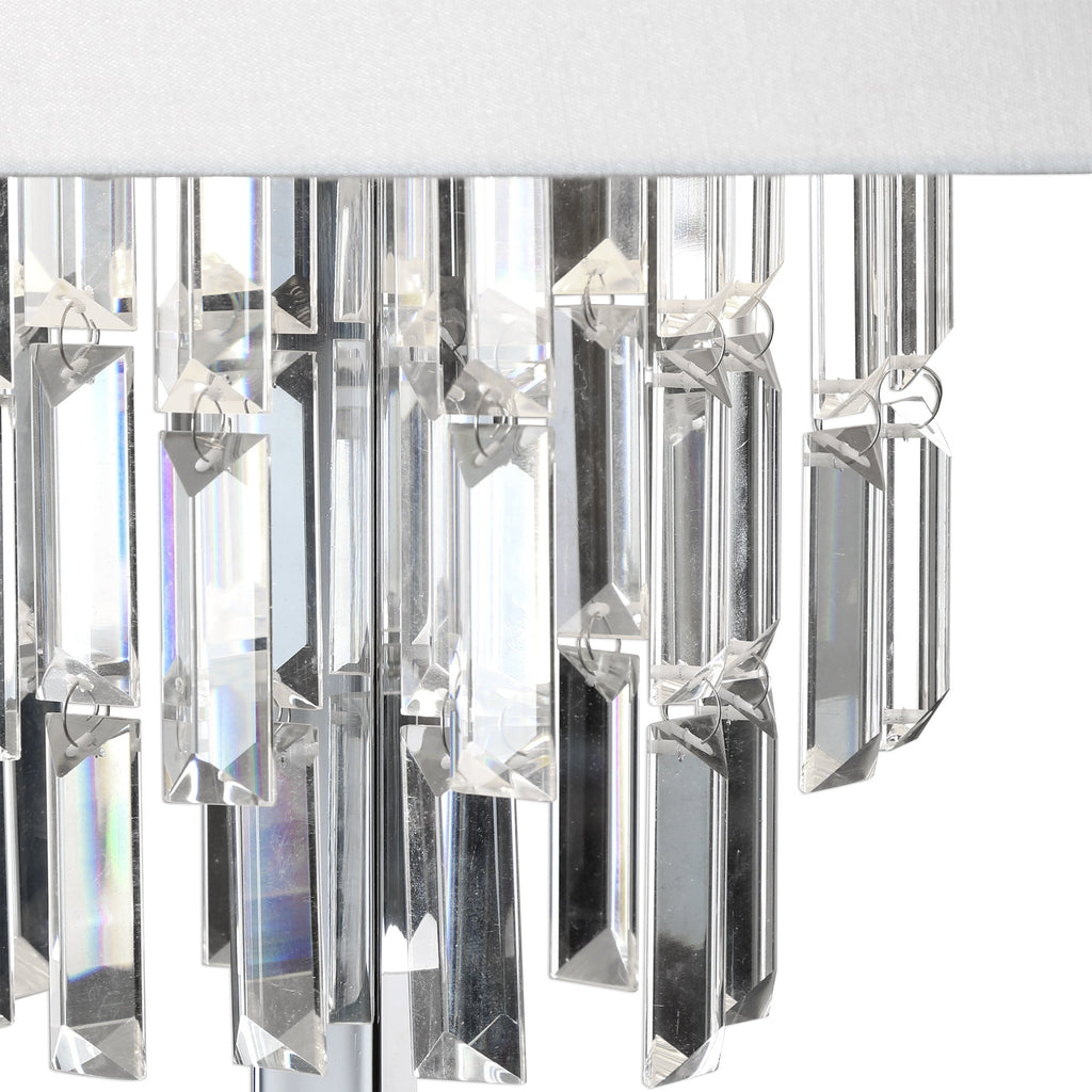 Resana Polished Nickel Lamp