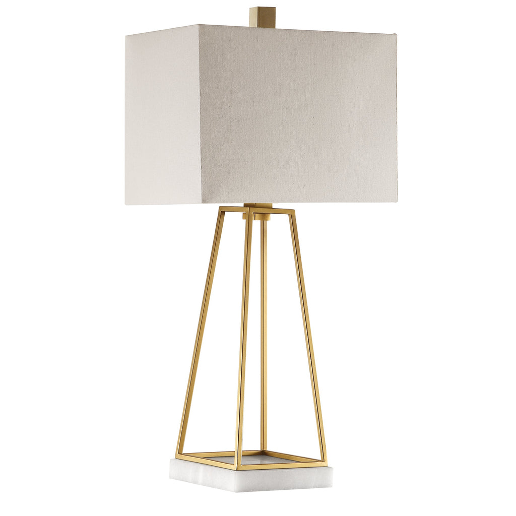 Mackean Metallic Gold Lamp