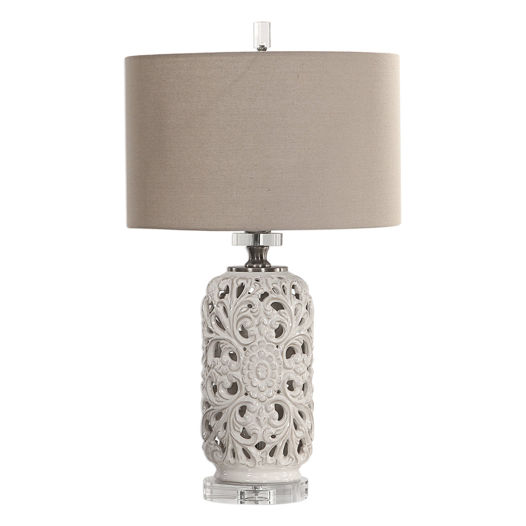 Dahlina Ceramic Table Lamp