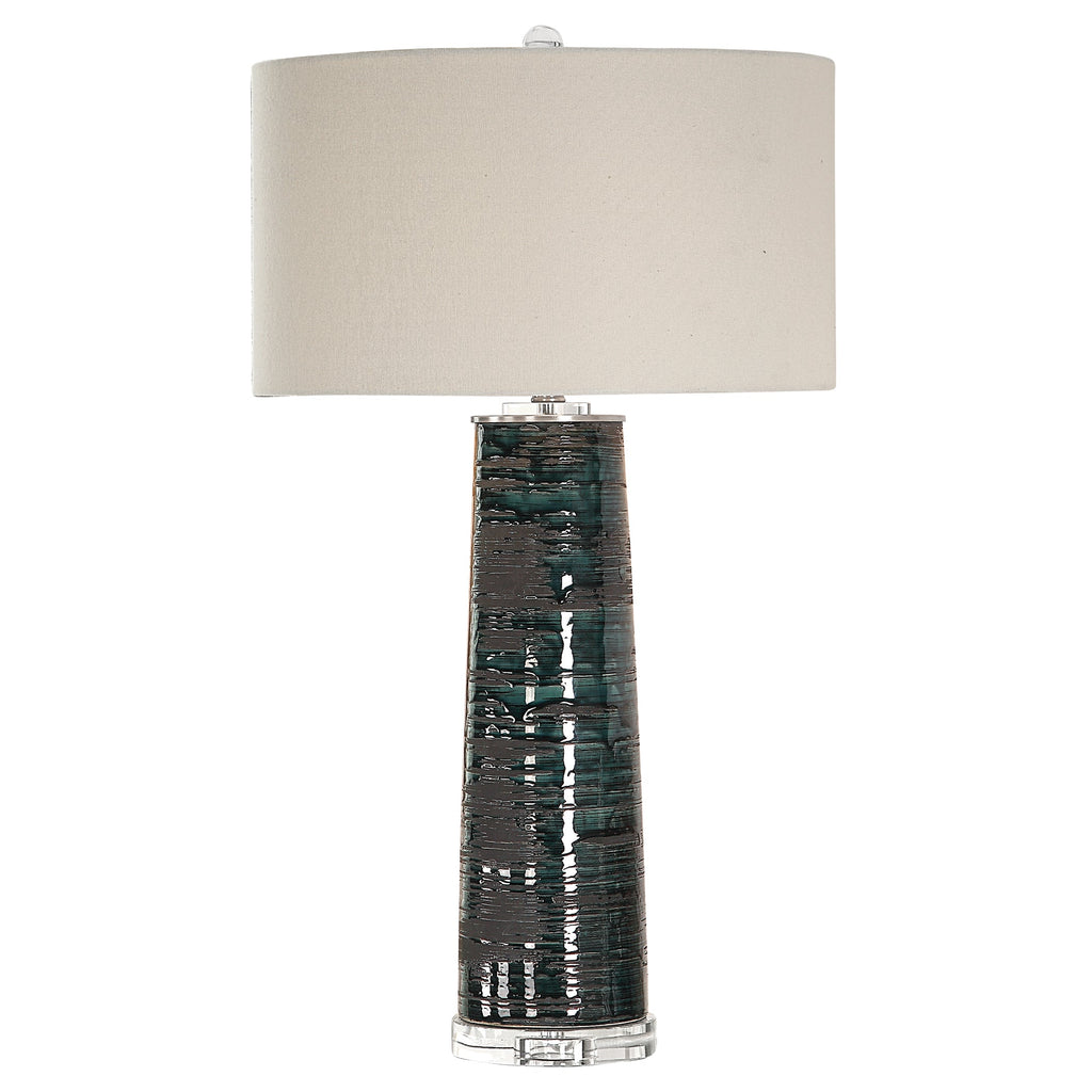 Chamila Dark Charcoal Lamp