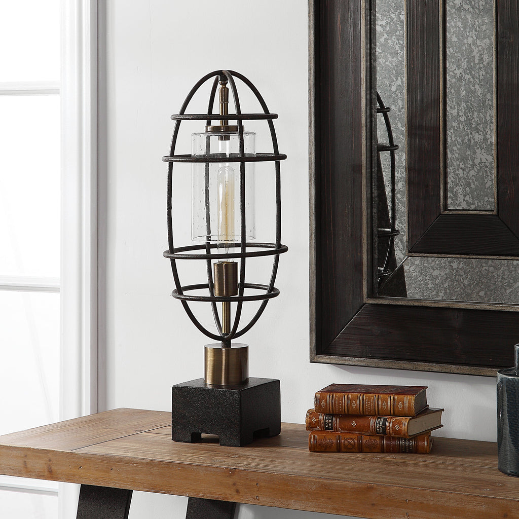 Newton Industrial Accent Lamp