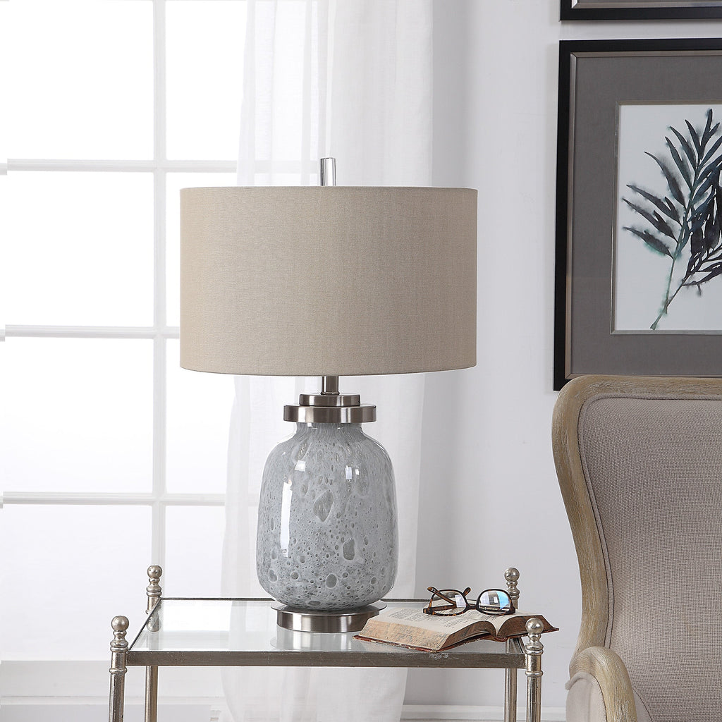 Eleanore Blue Gray Table Lamp