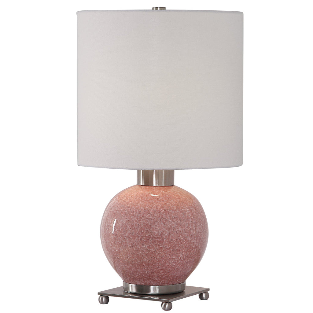 Rhoda Soft Pink Buffet Lamp