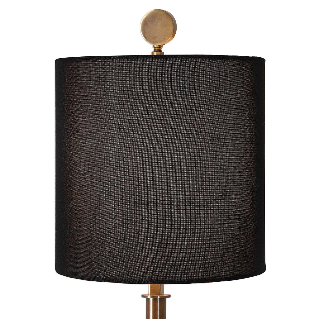 Volante Antique Brass Table Lamp