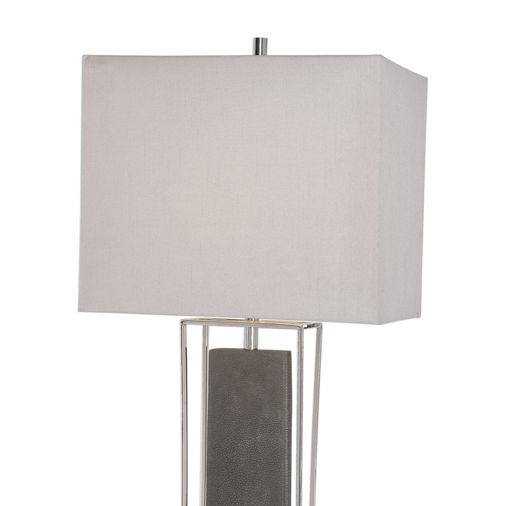 Sakana Gray Buffet Lamp