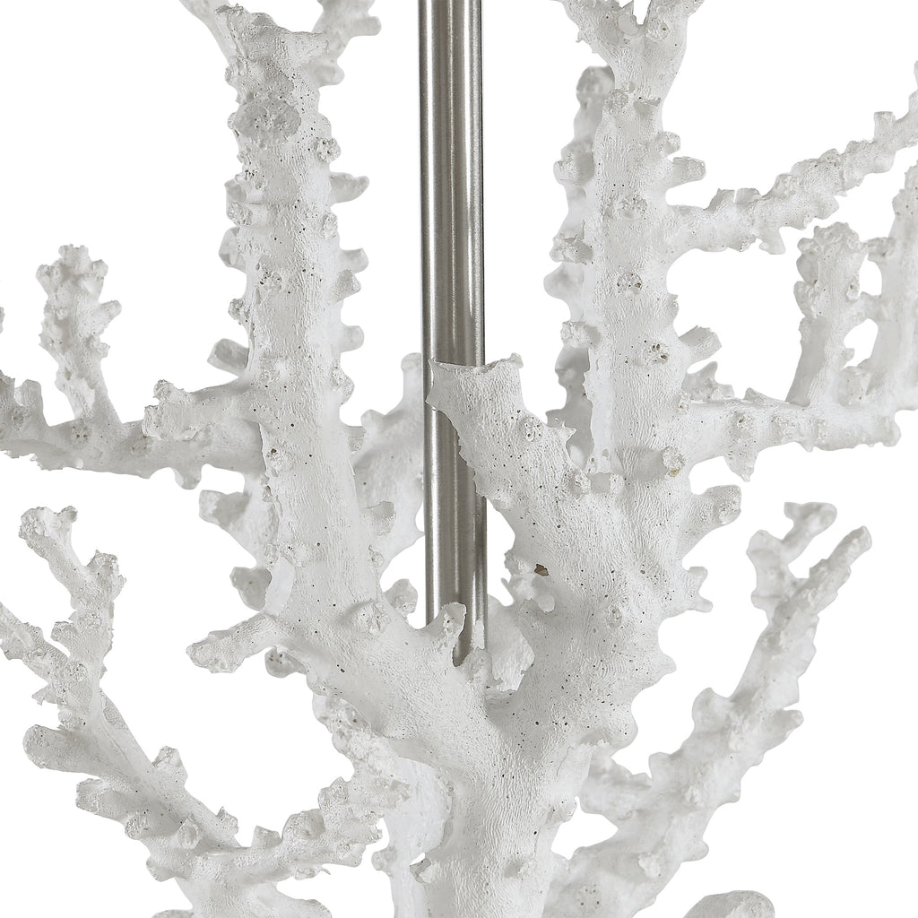 Corallo White Coral Table Lamp