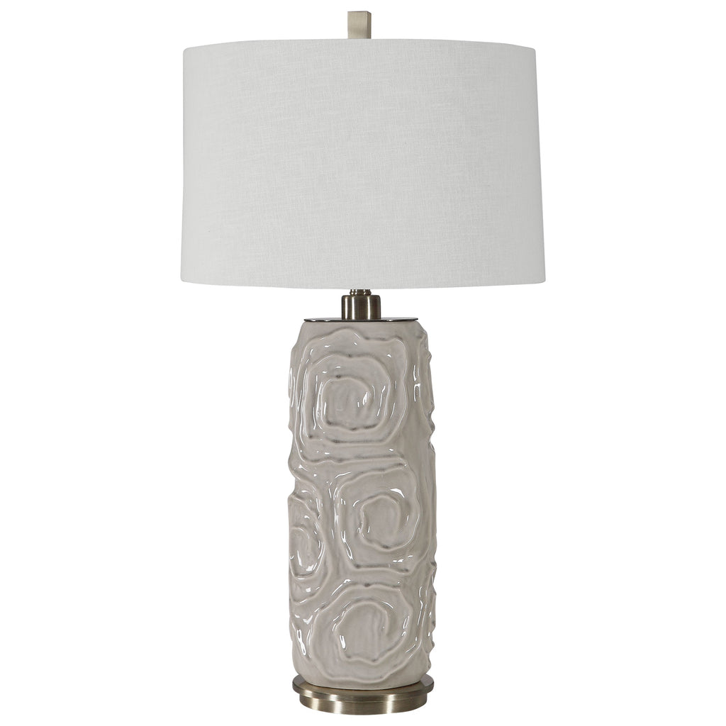 Zade Warm Gray Table Lamp