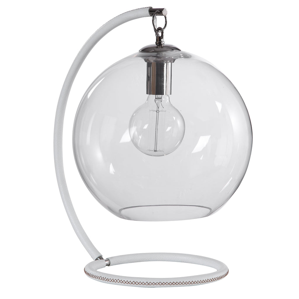 Eissa White Accent Lamp