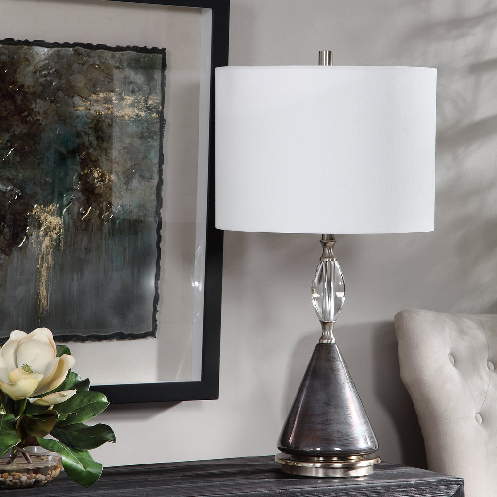 Cavalieri Dark Bronze Table Lamp