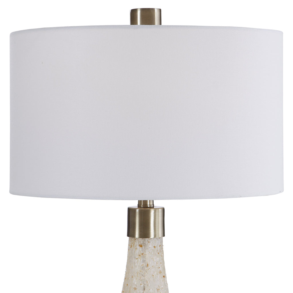 Chaya Textured Cream Table Lamp