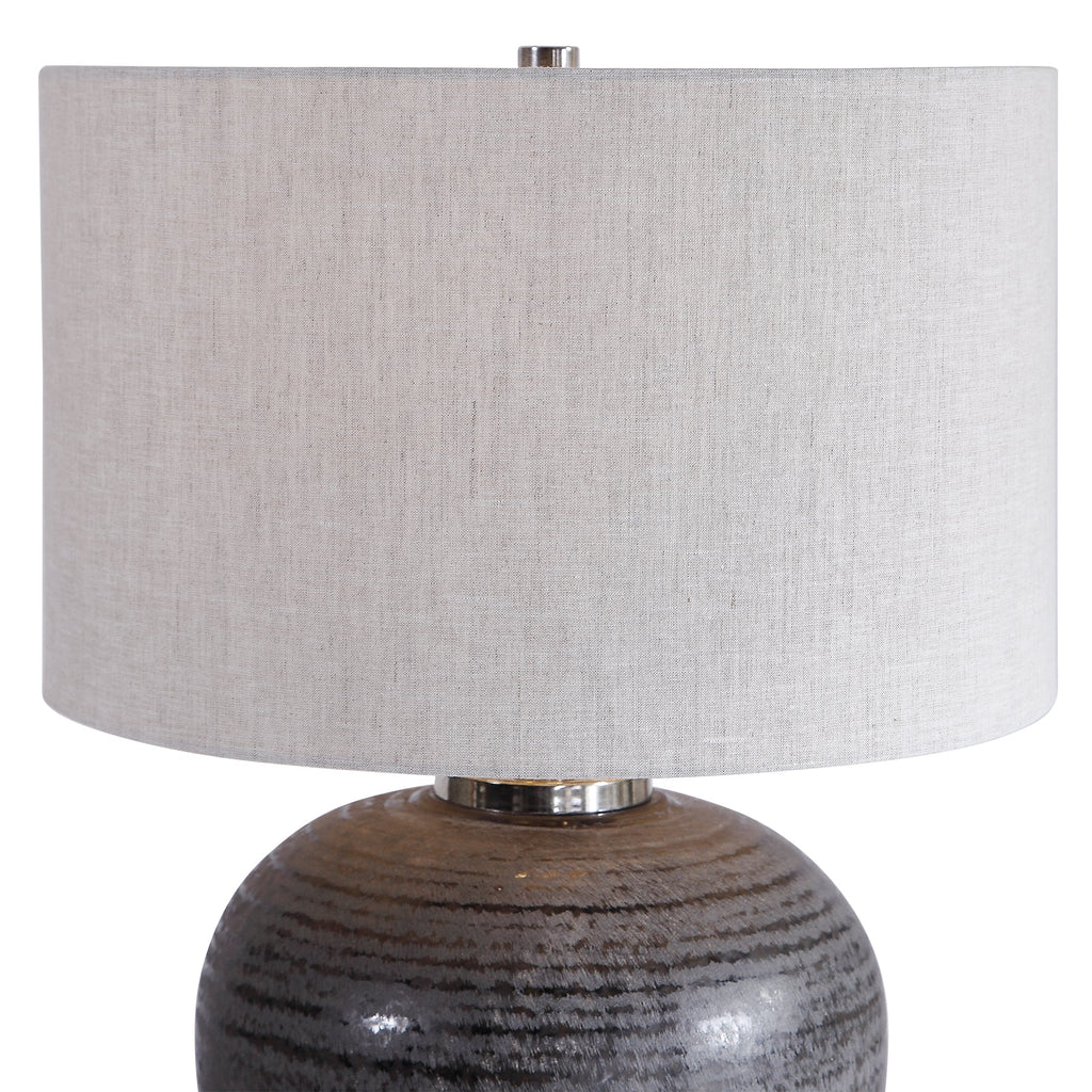 Mikkel Charcoal Table Lamp