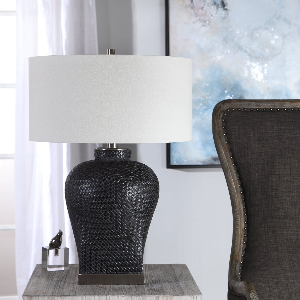 Akello Weave Texture Table Lamp