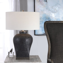 Akello Weave Texture Table Lamp