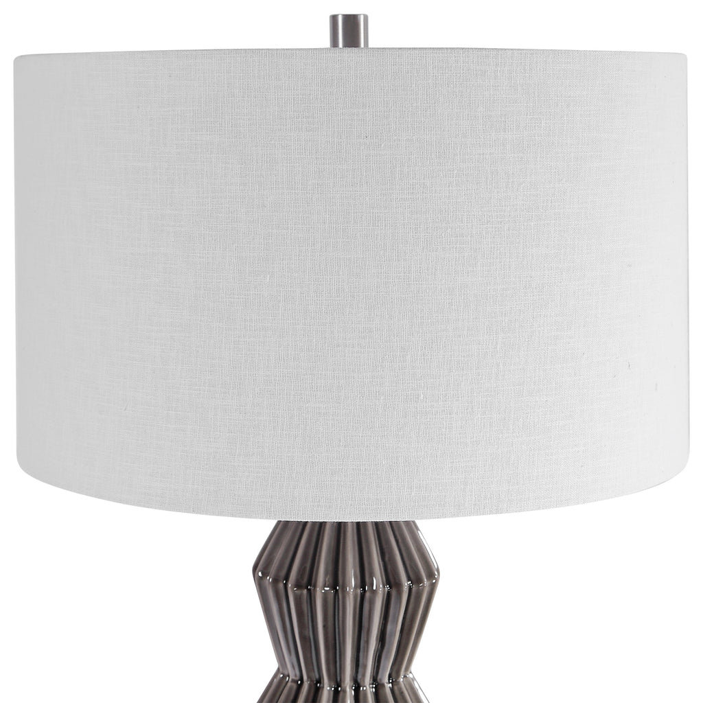 Maxime Smokey Gray Table Lamp