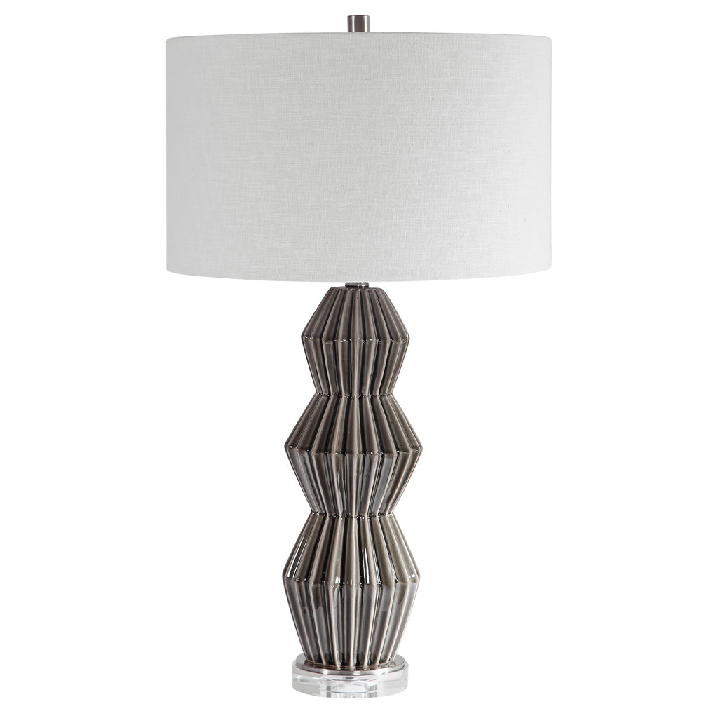 Maxime Smokey Gray Table Lamp