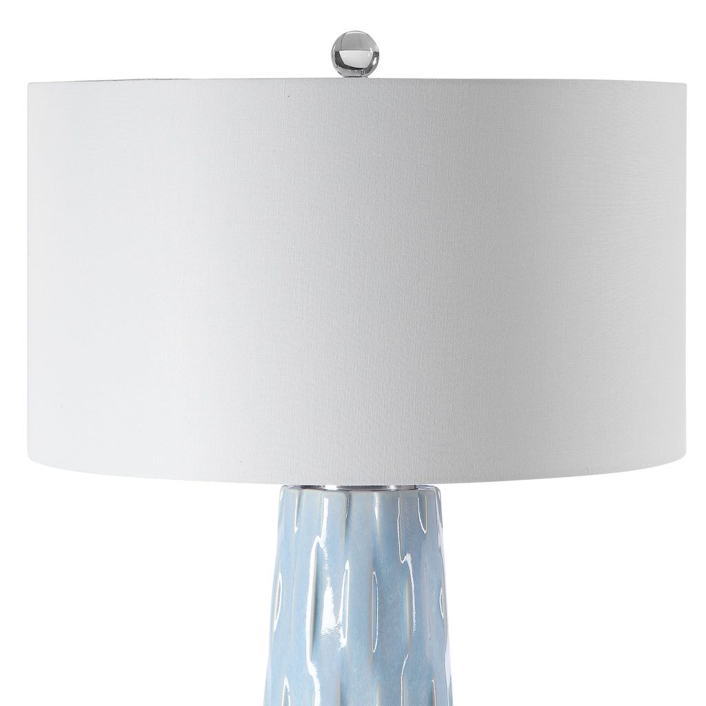 Brienne Light Blue Table Lamp