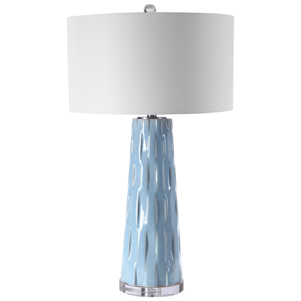 Brienne Light Blue Table Lamp