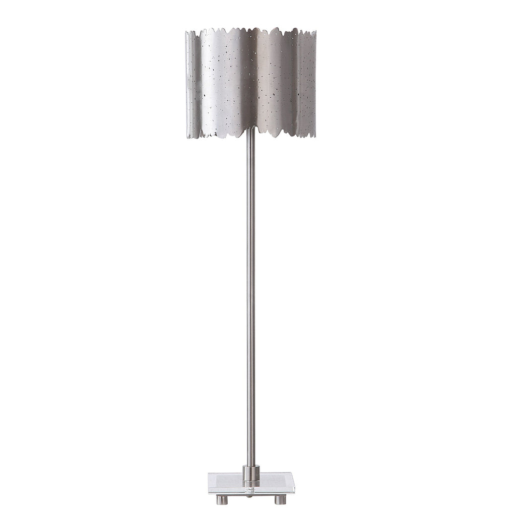 Baradla Nickel Buffet Lamp