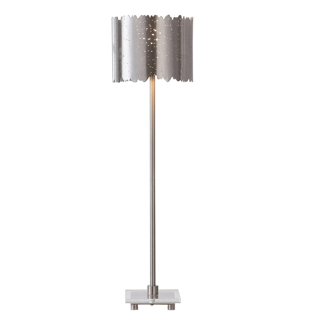 Baradla Nickel Buffet Lamp